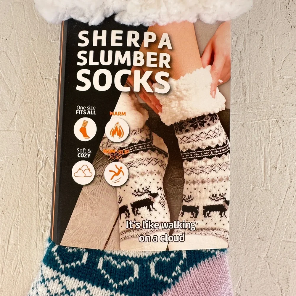 Max Adams Sherpa Slumber Socks